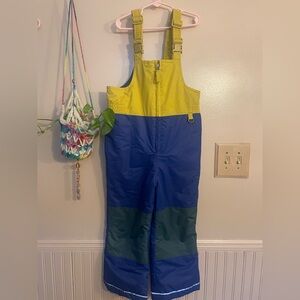 Hanna Andersson Color Block Snow Bib 5